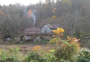 Old Home in the Blue Ridge Mountains