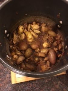 Chicken Varlutharacha, a toasted coconut-onion-spice masala