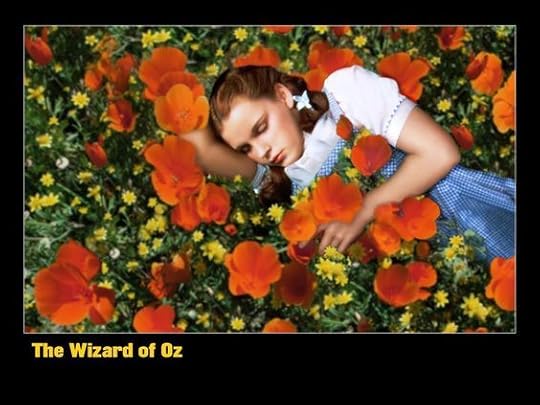 Dorothy asleep in poppies