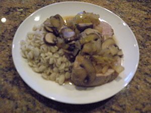 Pork Tenderloin With Mushrooms