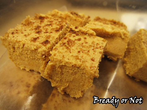 Bready or Not: Quick Cookie Butter Pumpkin Fudge 