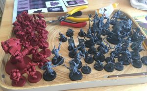 Assembled Plastic Miniatures