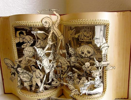 Halloween Oz cutout book>