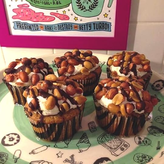 Natalie Slater's Halloween Candy Bar Cupcakes