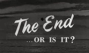 the end or is it: 