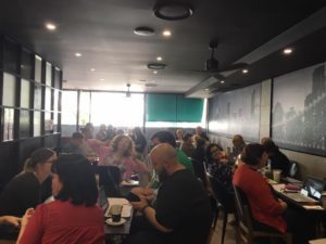 One of the busiest parts of the day! (Picture by one of our Wrimos)