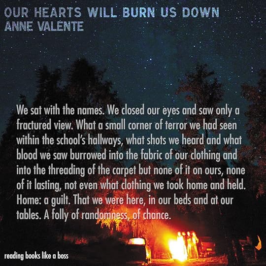 Our Hearts Will Burn Us Down by Anne Valente