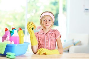Getting Your Kids Happily Involved in Cleaning House