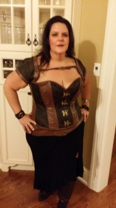 Bonus: Here I am in all my wicked ways as a steam punk diva.