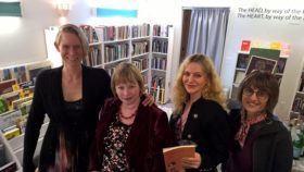 Girls at the Open Books reading!