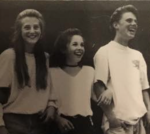 My BFF Heather, me, and our pal Mike