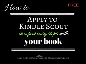 How to apply to Kindle Scout by Vivi Stutz and Mimi Emmanuel