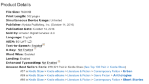 The Witches' Brew bundle - Amazon rank