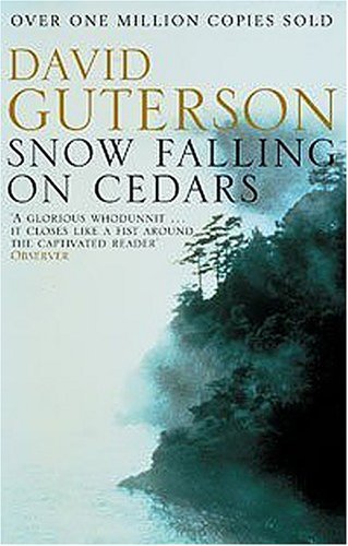 Image result for snow falling on cedars