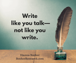 Have You Lost Your Writer’s Voice by Dianna Booher