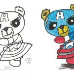 Captain America Teddy Bear