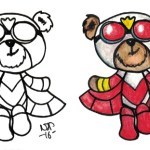 Falcon Teddy Bear