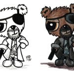 Director Fury (Furry) Teddy Bear