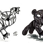 Black Panther Teddy Bear