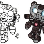 War Machine Teddy Bear