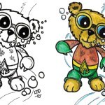 Aquaman (Aquabear) Teddy Bear