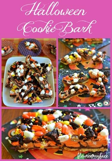 Halloween Cookie Bark, Halloween Bark, Halloween Treats, Halloween