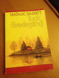 My childhood copy of Tuck Everlasting.