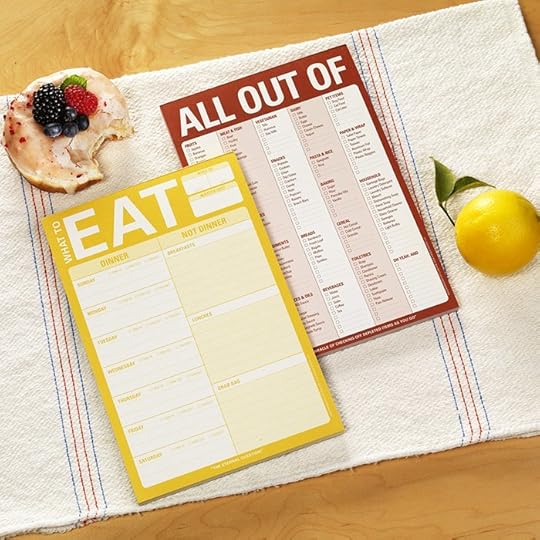 Let's Eat Notepad Set - Knock Knock Blog