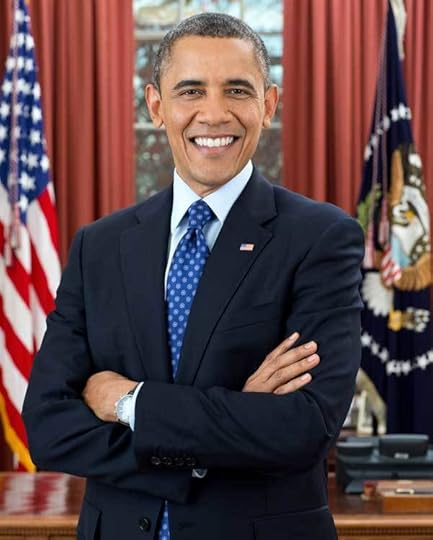 U.S. President Barack Obama during a presidential portrait sitting for an official photograph in the Oval Office on 6 December 2012 Source: Official White House Photo by Pete Souza - P120612PS-0463 (direct link)