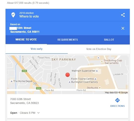 Google Giving Wrong Voting Locations