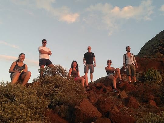 Hike to Punto de Teno in Tenerife. Thanks to Sonja for the photo :-)