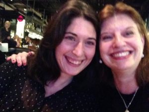 Anna, min agent och jag.