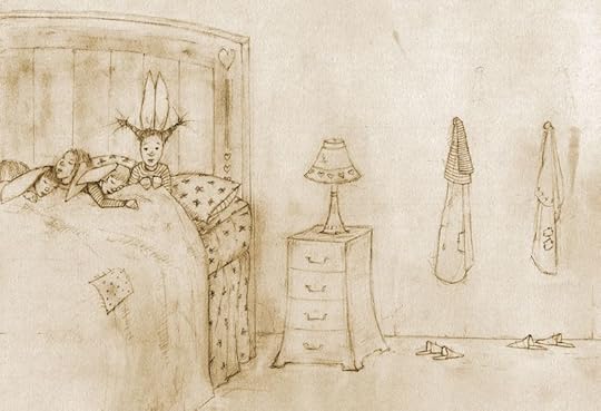 Bunny sketch by Terri Windling