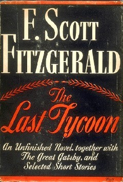 First edition cover of The Last Tycoon by F. Scott Fitzgerald, 1941