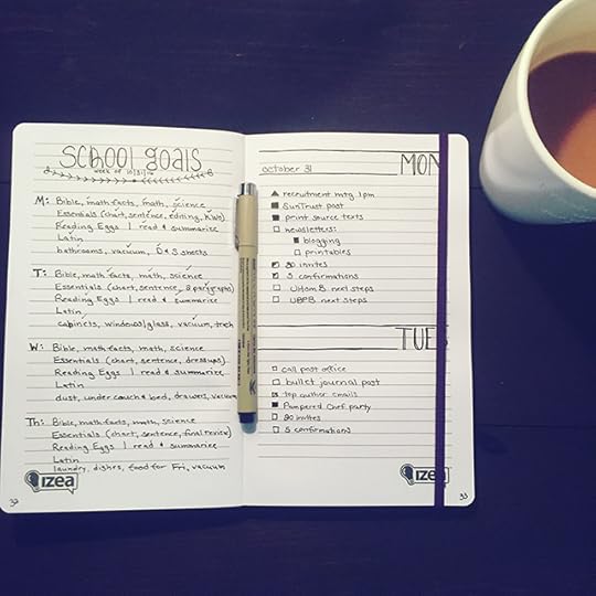 Embracing creativity AND imperfection in your bullet journal