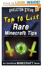 Click to PREVIEW - Skeleton Steve's Top Ten Rare Minecraft Tips - Game Secrets Handbook
