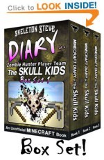 Click to PREVIEW - Minecraft Diary of a Zombie Hunter Player Team, the Skull Kids, Box Set 1-3