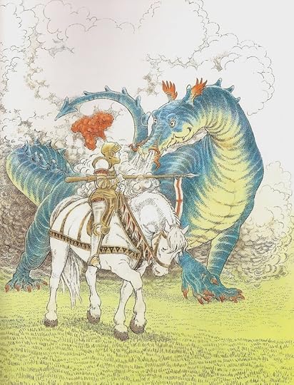 The Reluctant Dragon illustrated by Inga Moore