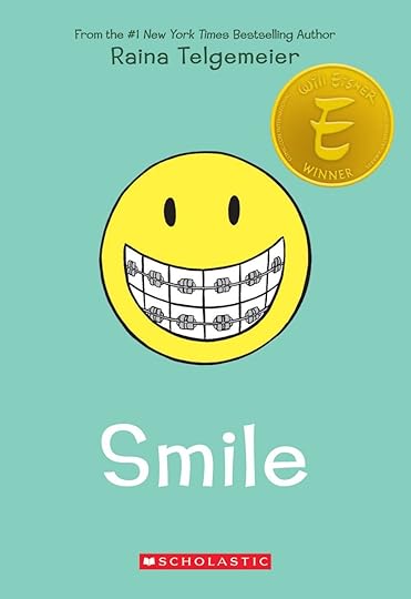 Image result for smile by raina telgemeier