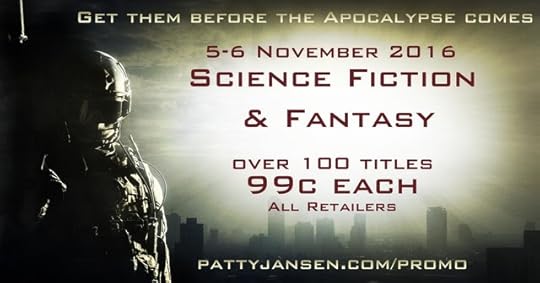 Science Fiction & Fantasy 99¢ Promo November 2016
