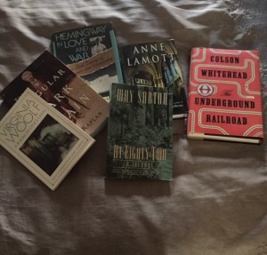 I'm looking forward to more reading by the woodstove!