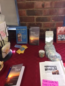 It's always a thrill to see my book displayed alongside those of fellow authors.