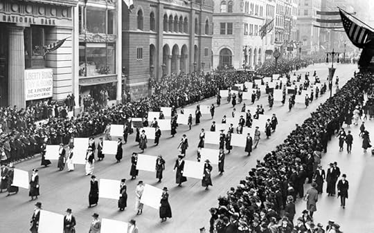 Suffragists in New York City, 1917