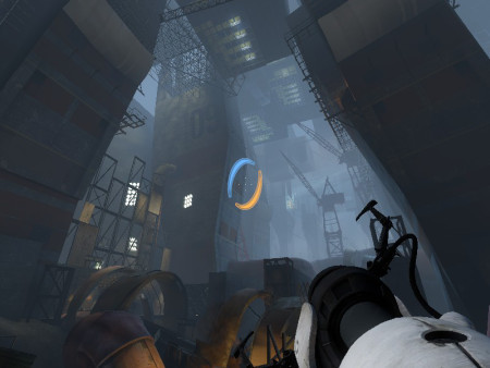 A screenshot from Portal 2