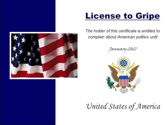 License to gripe