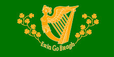 Battle banner of the San Patricios