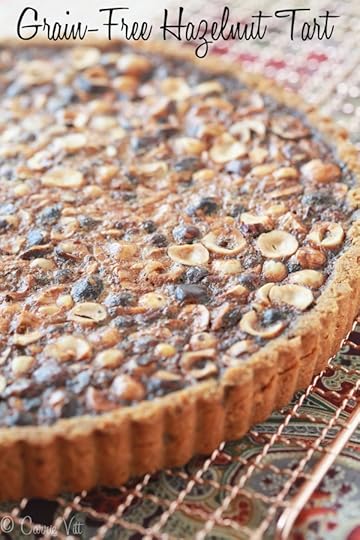 Grain-Free Hazelnut Tart via DeliciouslyOrganic.net 