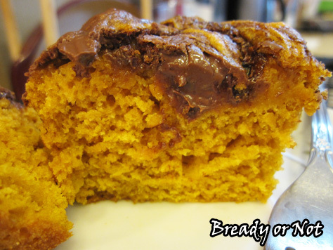 Bready or Not: Pumpkin Nutella Swirl Muffins