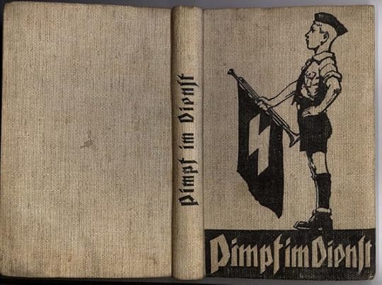 German Pimpf denotes a boy before the age of puberty. Under the Nazis, the Pimpfe were the youngest subsection of the Hitlerjugend (Hitler Youth). Note that a helper in northern Idaho mines was also called a pimp!
