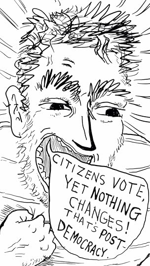 Silly Daddy Politics in the Post Democracy comic panel 1 by Joe Chiappetta
